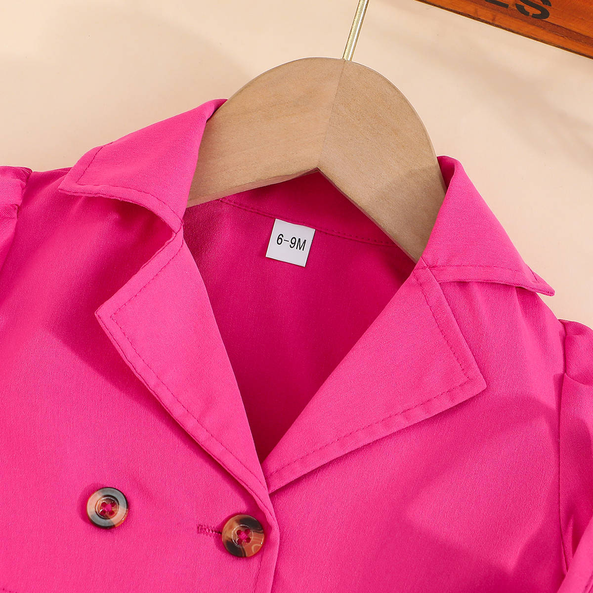 Wholesale Two Piece Spring and Autumn Sweet Polyester Baby Clothes