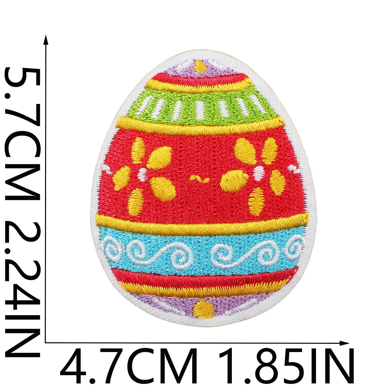 Wholesale Easter Egg Series Embroidered Cloth DIY Patches