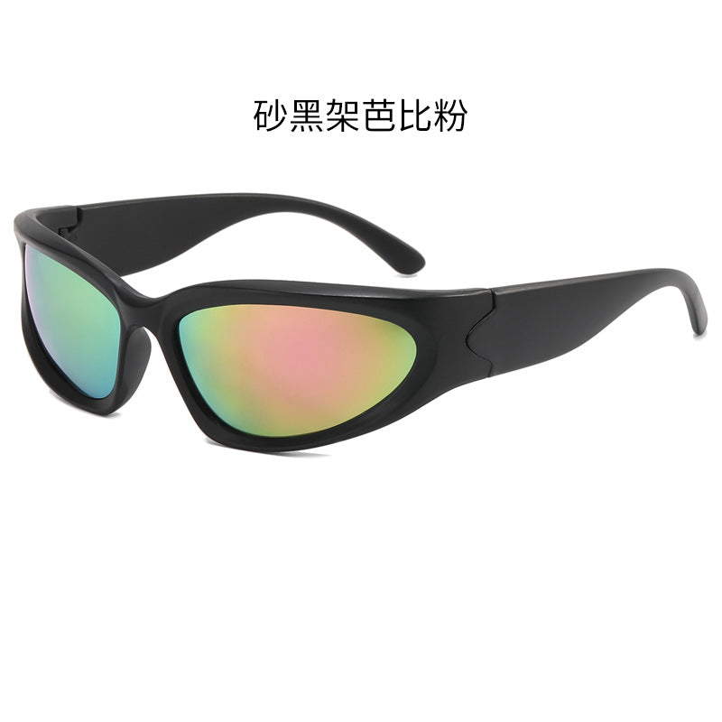 Wholesale Cycling Sunglasses Steampunk Small Frame Sunglasses