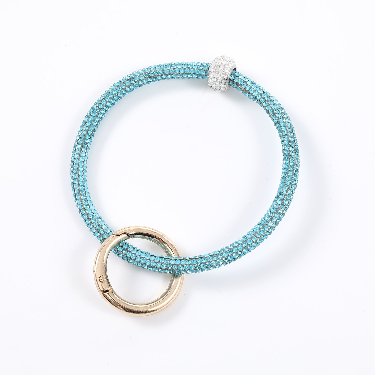 Wholesale Color Rhinestone Wrist Keychain