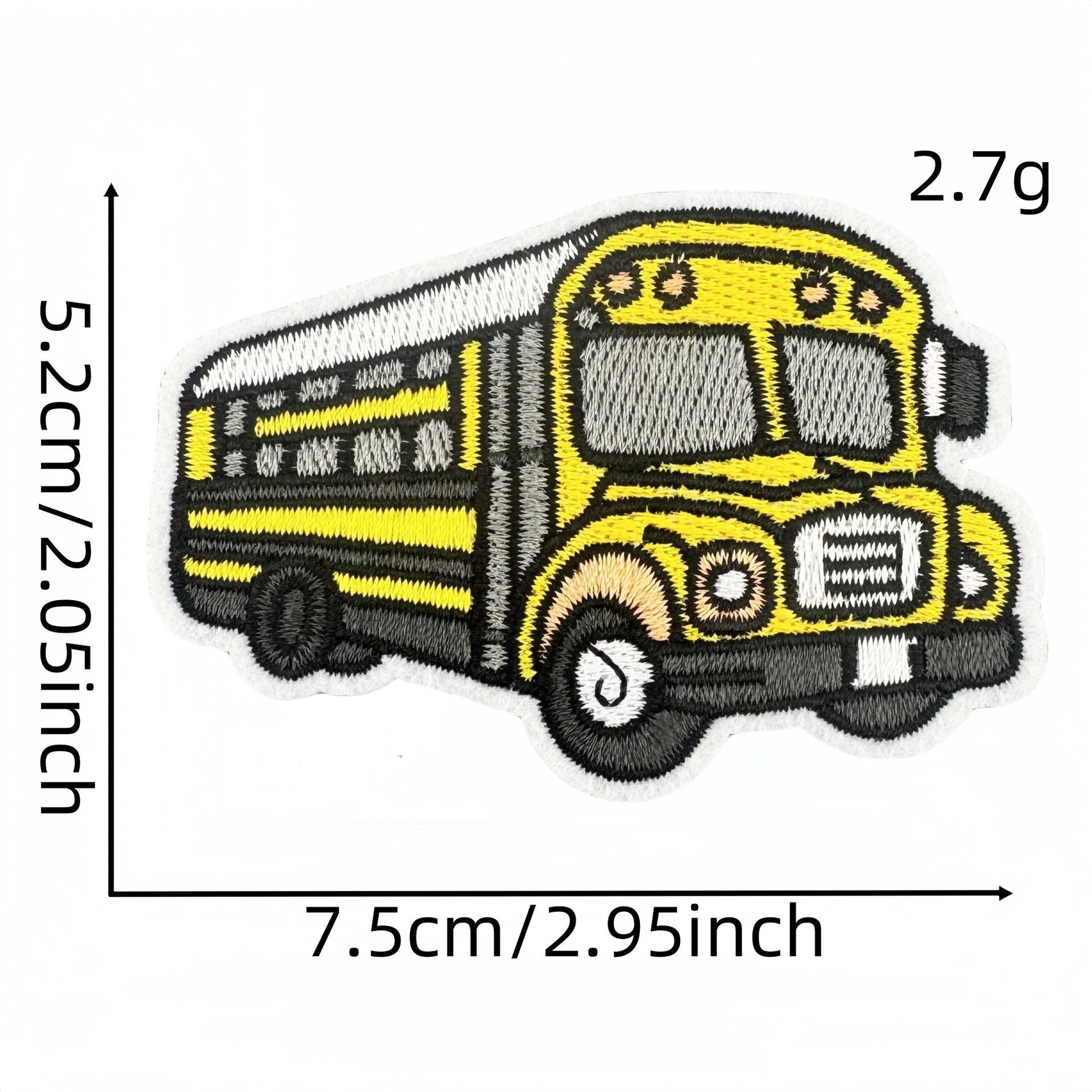 Wholesale Transportation cartoon car embroidered patch