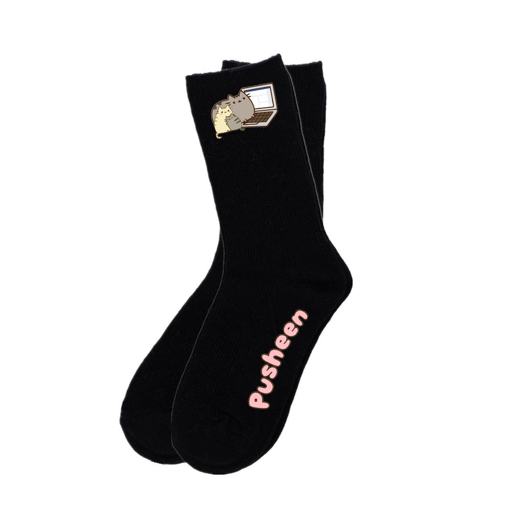 Wholesale Anime Cute Cat Mid Tube Cotton Socks