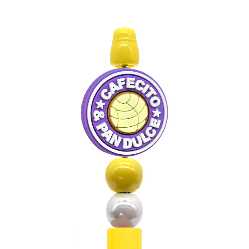 Wholesale   Random 100pcs/pack  Stationery cartoon dessert beads   Focal Beads