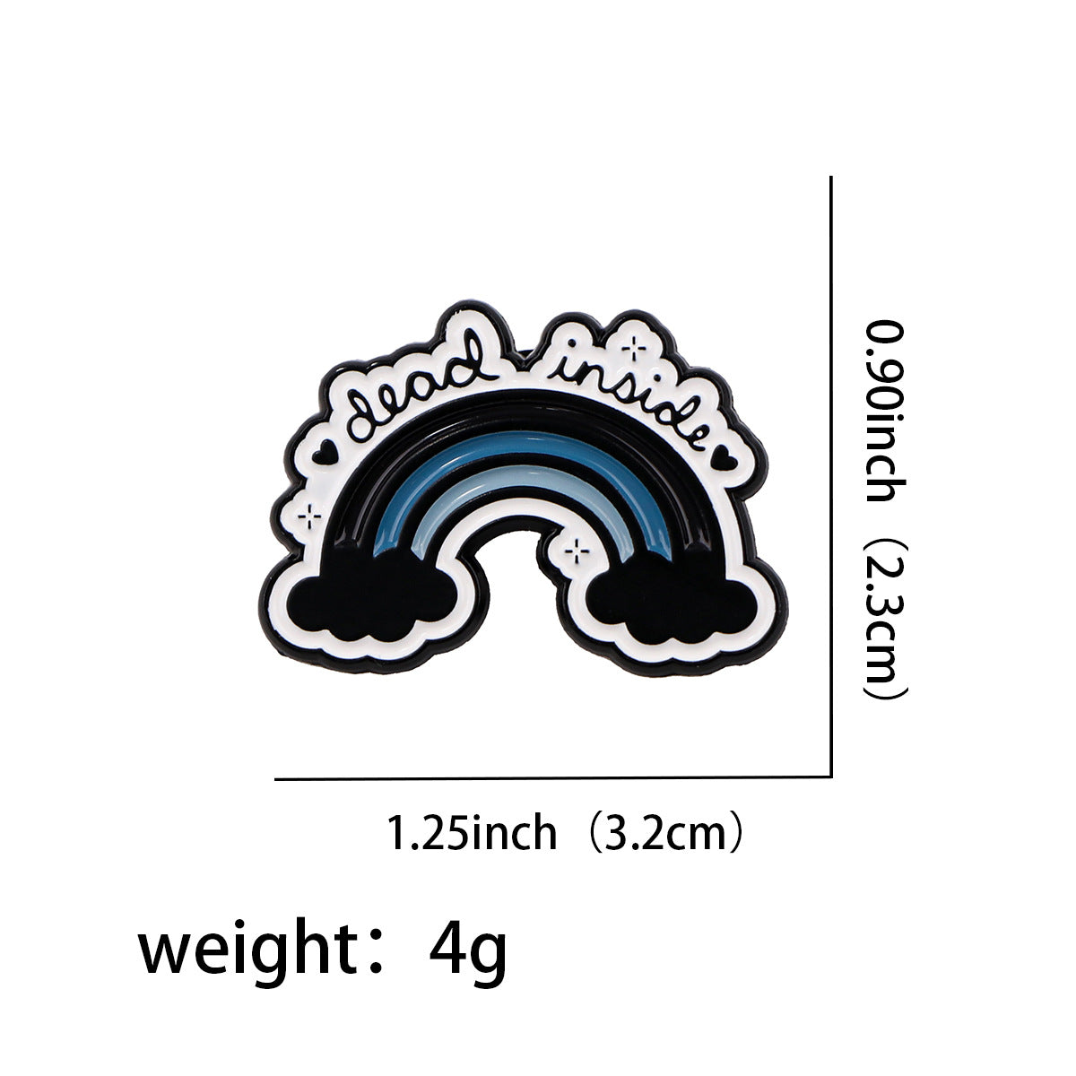 Wholesale Cartoon cute quote brooch metal alloy badge