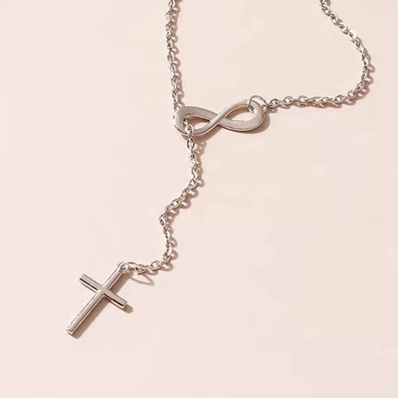 Wholesale Cross stainless steel necklace