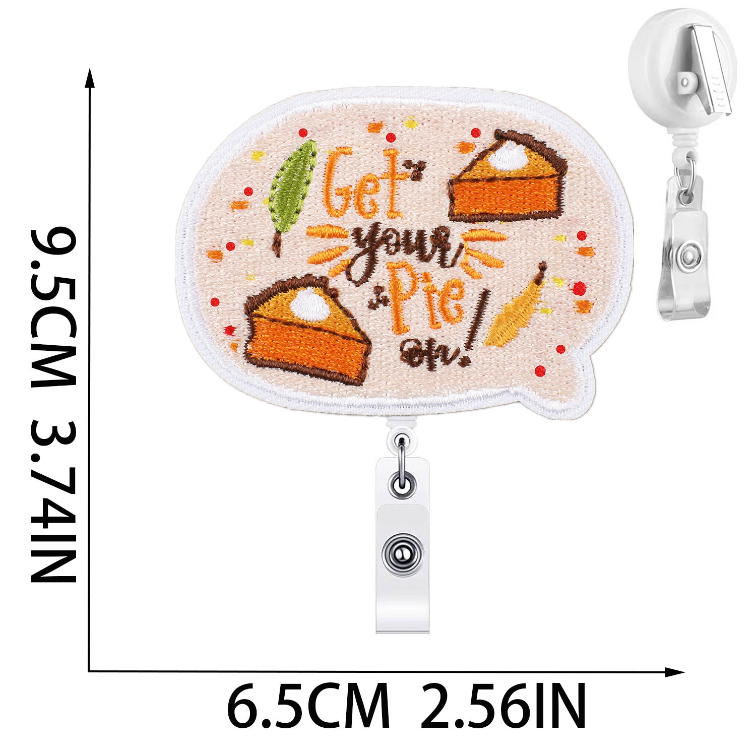Wholesale Thanksgiving Embroidered Patch Set 15Pcs Pumpkin Hedgehog Maple Leaf Applique With Alligator Clip Polyester Stylish For Clothing