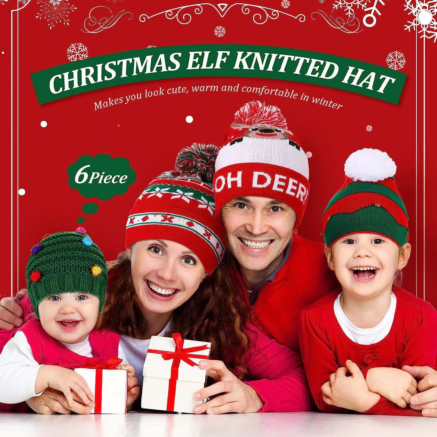 Wholesale Christmas Knitted Hats