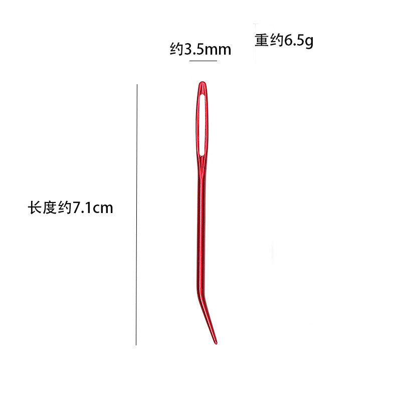 Wholesale 25pcs Household Pointed Hand Sewn Blunt Head Gold Tail Sewn Quilt Cross Stitch Sewing Needle