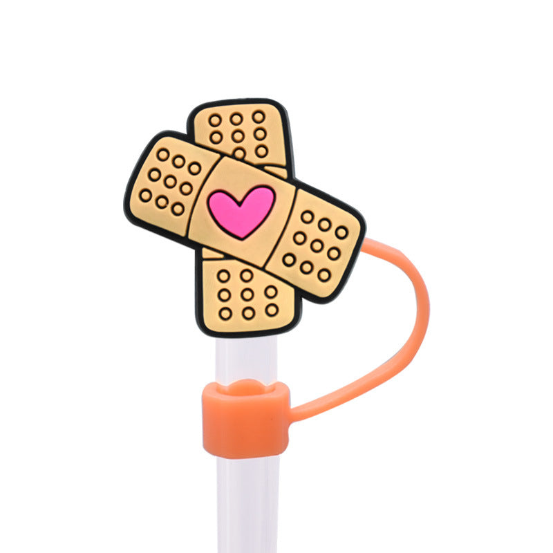 Wholesale  Random 100pcs/pack    Medical dust plug  straw cap  Straw Tube Cap