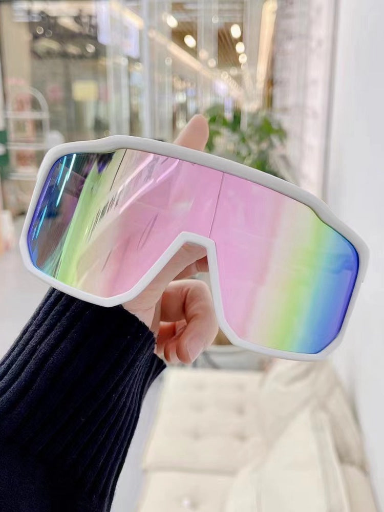 Wholesale Cycling windproof glasses outdoor large frame cycling ski mountaineering road mountain bike sports Sunglasses