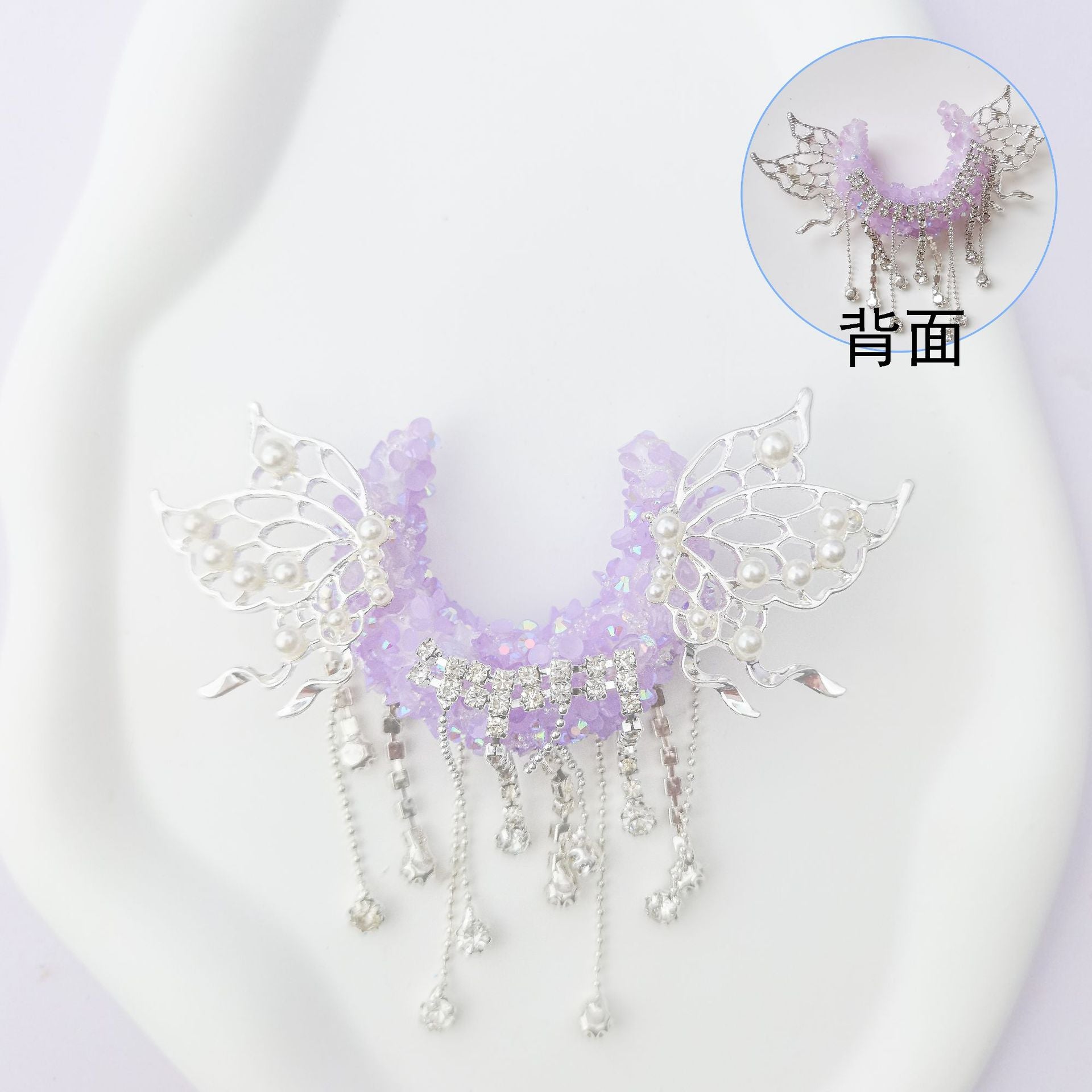 Wholesale Heavy Industry Wings Moon bling Cute Pen Acrylic Beads