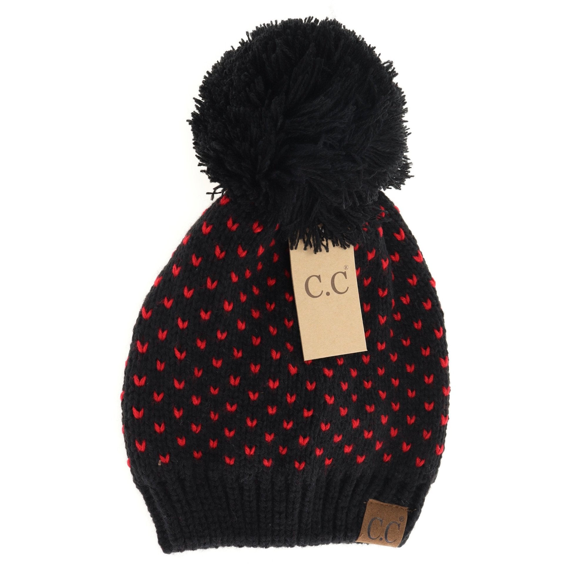 Wholesale Wool Ball Knitted Hat Leopard Plaid Autumn and Winter Warm Woolen Hat