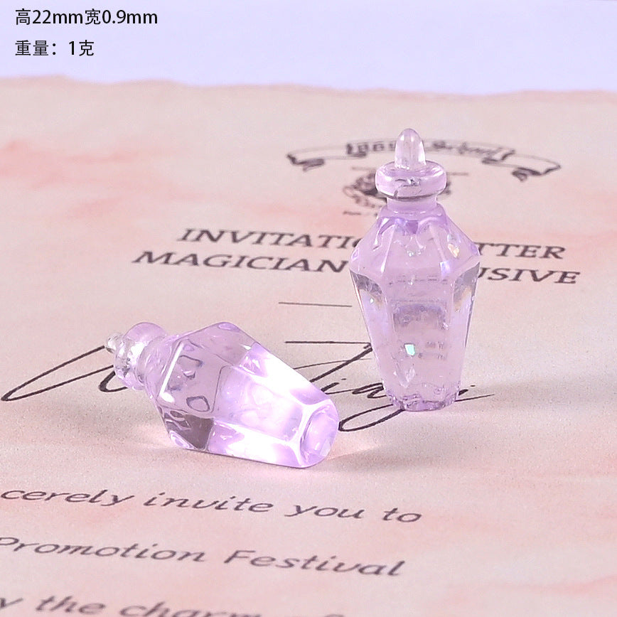 Wholesale Retro Magic Potion Bottle Miniature Resin Decor For Dollhouse 1 12 Scale Chic DIY Accessory Party Favor