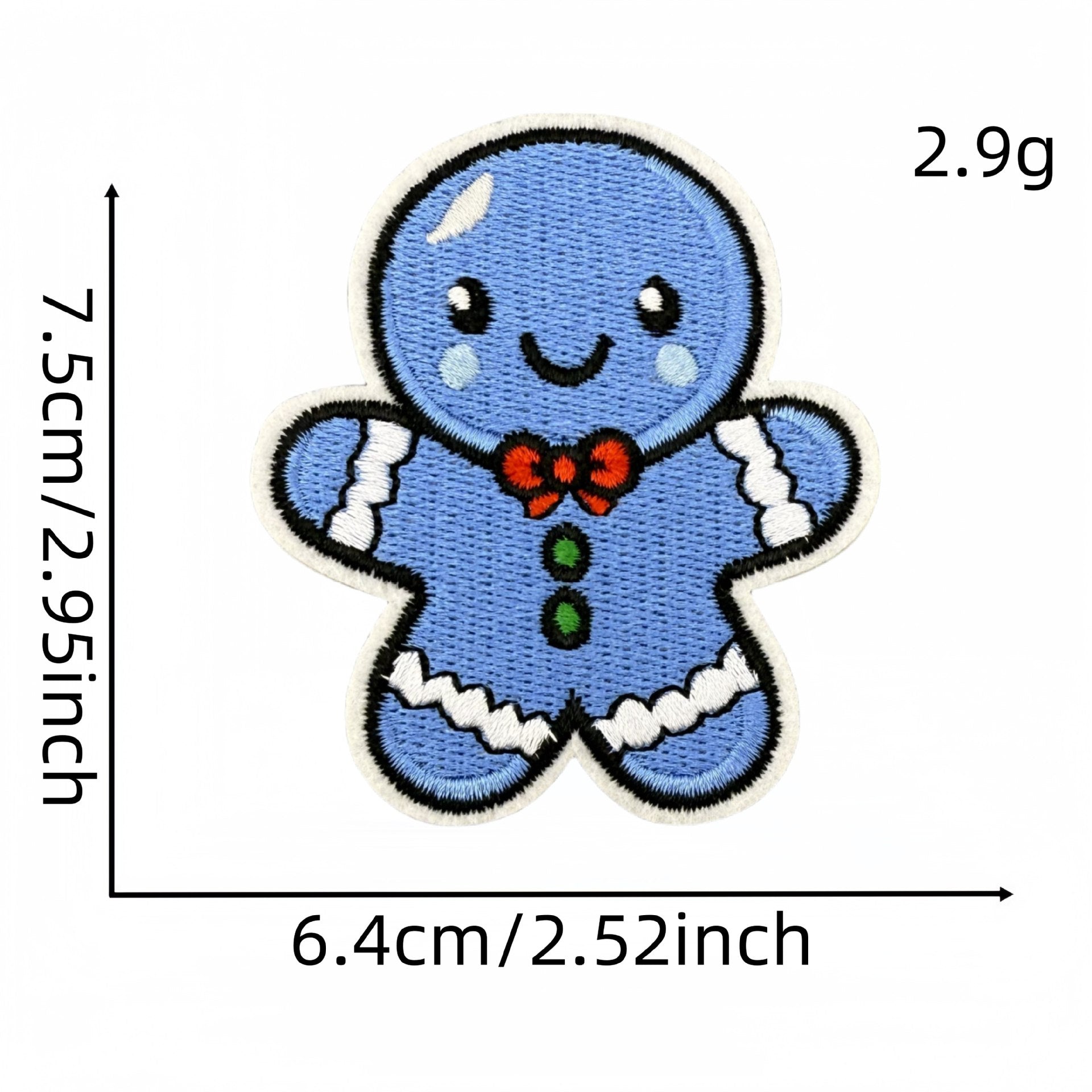 Wholesale Blue Snowflake Cartoon Penguin Animal Embroidery DIY Patches