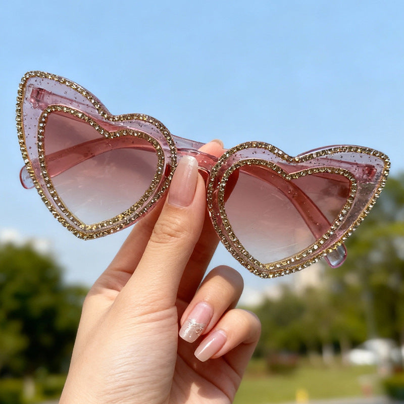 Wholesale Leopard Print Party with Rhinestones Men' s/ women' s sunglasses