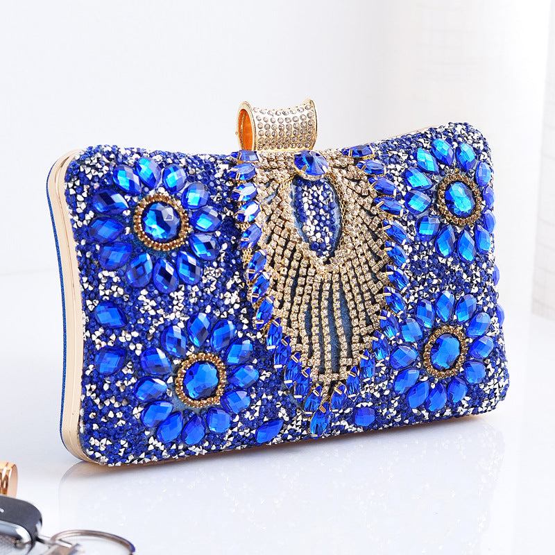 Wholesale Diamond Rhinestone Water Diamond Wedding Handbag