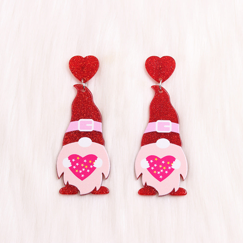Wholesale Valentine's Day Sweaters, Hats, Acrylic Earrings