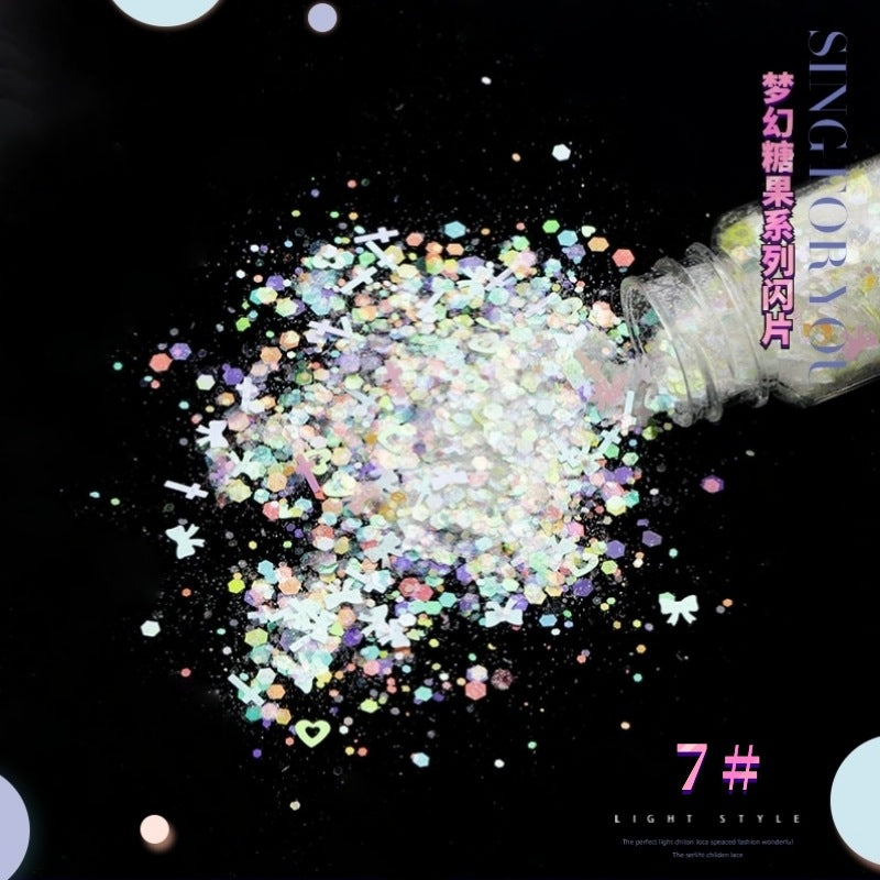 Wholesale DIY Crystal Dropper, Dreamy Mixed Dropper Material, Quicksand Oil Filling Material