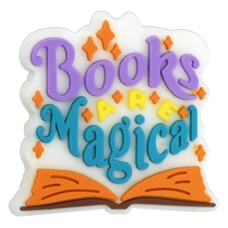 Wholesale Random 100pcs Student School Bookworm  Beads