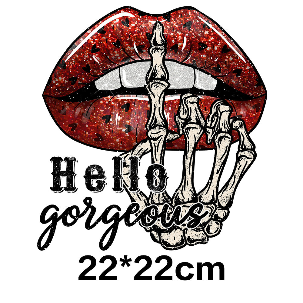 Wholesale Skeleton Valentine' s Day UV DTF Ready To Press Transfers Wraps