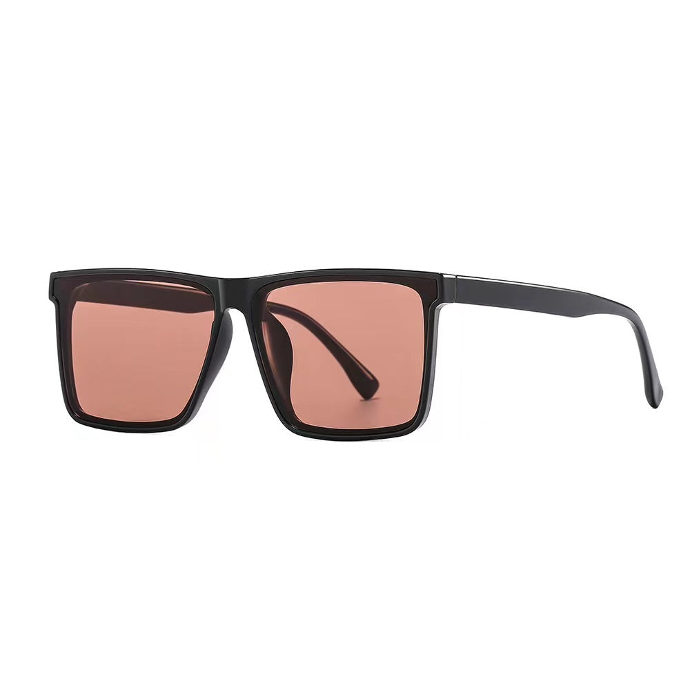 Wholesale Men' s square frame polarized UV protection sunglasses