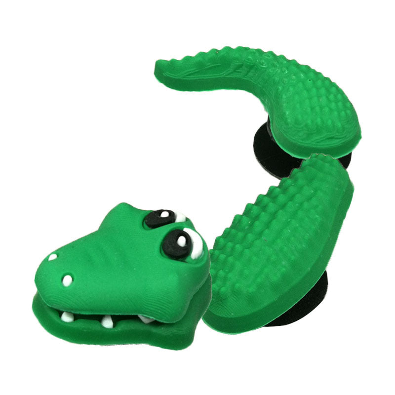 Wholesale 5pcs Cartoon dragon snake marine animal 3D hole shoes shoe accessories