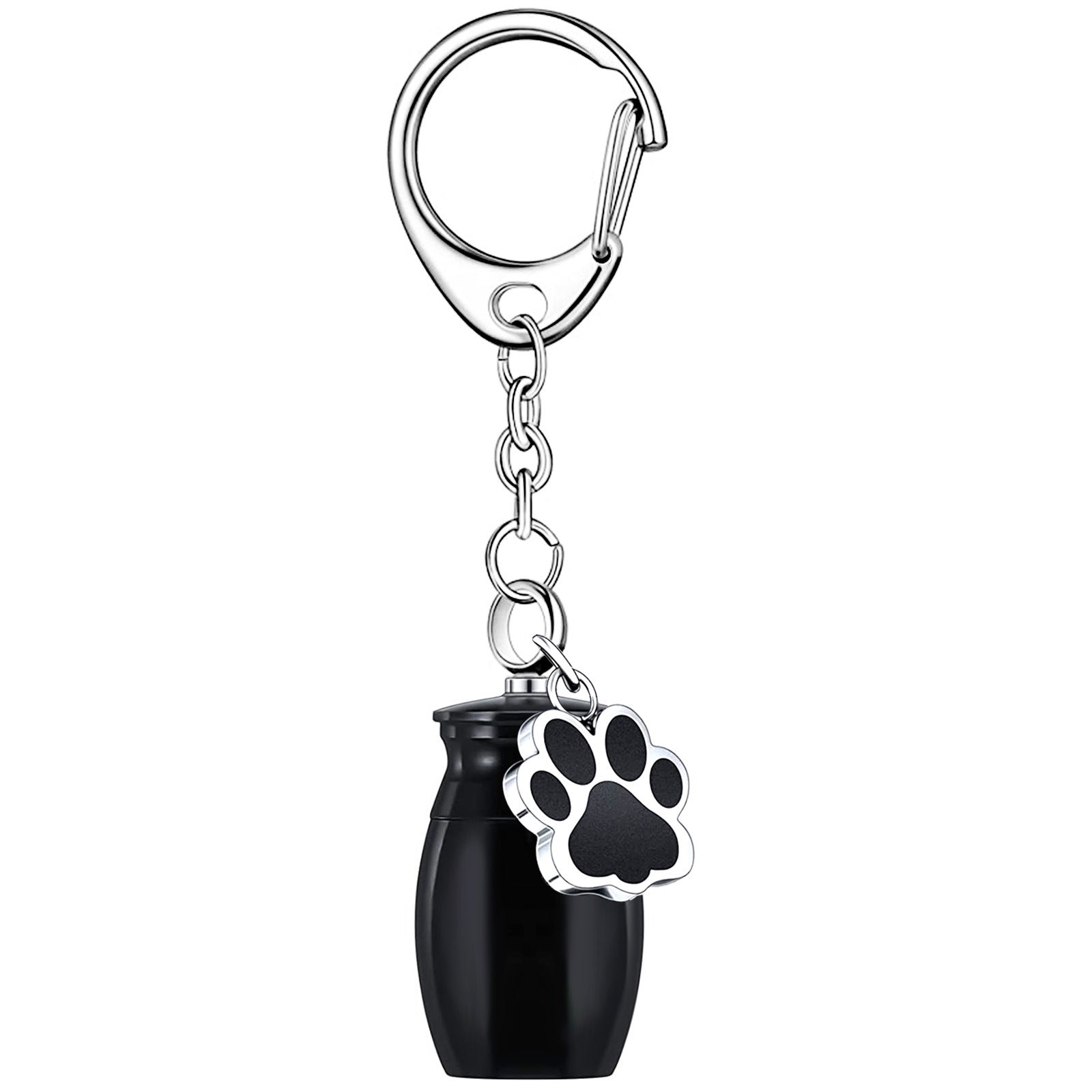 Wholesale Commemorative Pet Ashes Box Zinc Alloy Keychain