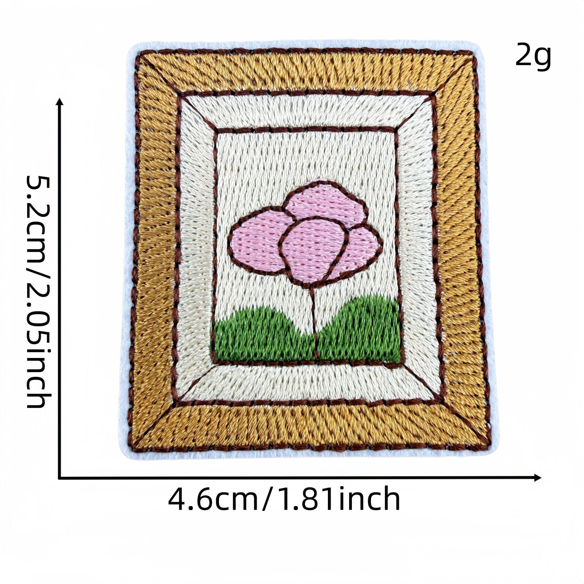 Wholesale 32Pc Home Theme Iron On Embroidered Patches DIY Sewing Decorative Appliques For Clothing Bags And Home Decor