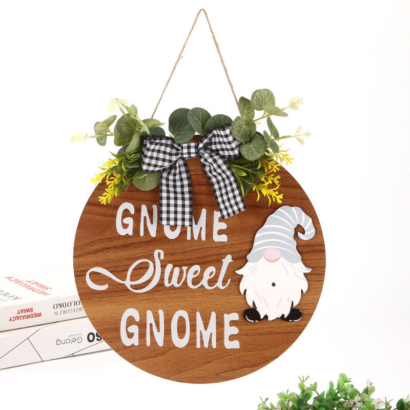 Wholesale Wooden Christmas Halloween Three-dimensional DIY Hanging Tags