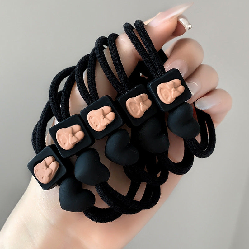 Wholesale Rubber Band Headband, High Ponytail Temperament, Caring, Simple, High Elasticity, Durable Headband