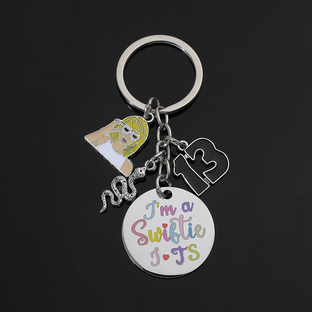 Wholesale Taylor Swift Metal Keychains