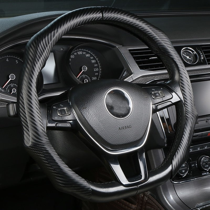Wholesale Car Cover Creative Carbon Fiber Steering Wheel