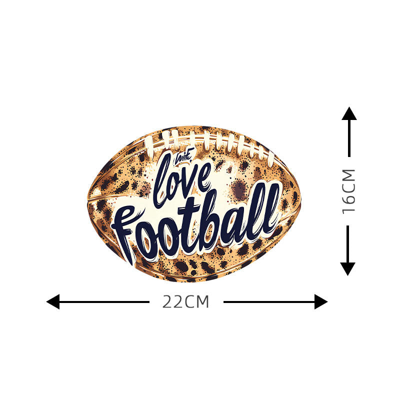 Wholesale rugby jersey UV DTF ready-to-use transfer stickers