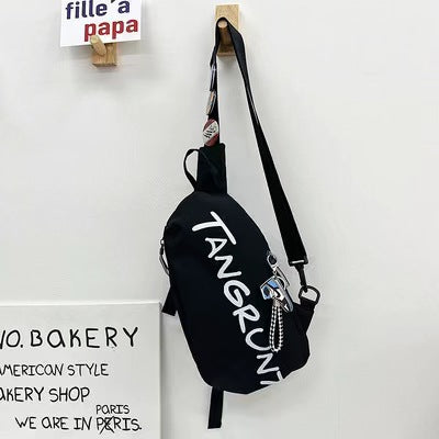 Wholesale Messenger bag sports waist bag casual fashion shoulder bag student personality small cross bag chest bag
