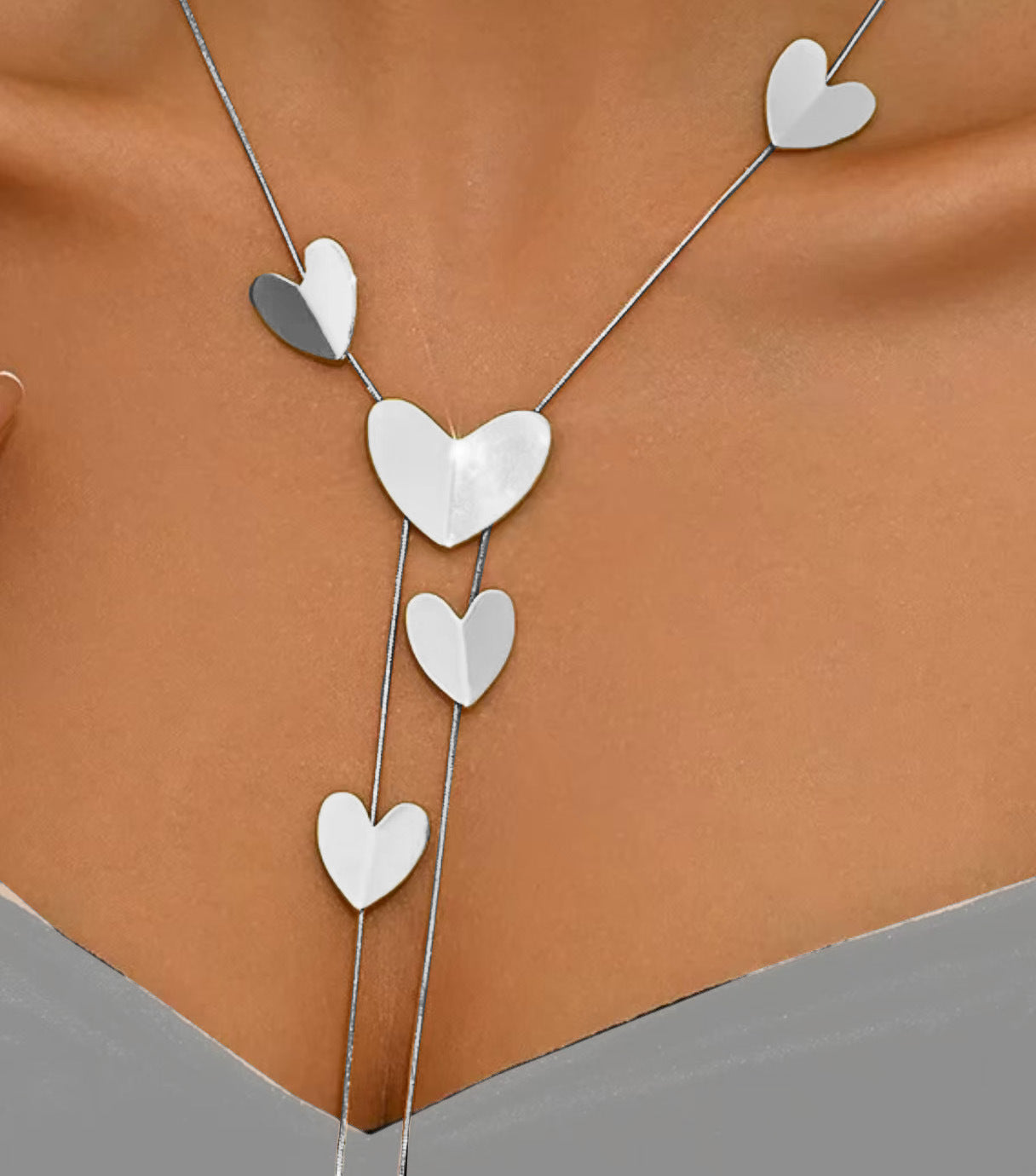 Wholesale Long Necklace Trendy Jewelry  Necklace Stainless Steel Necklace