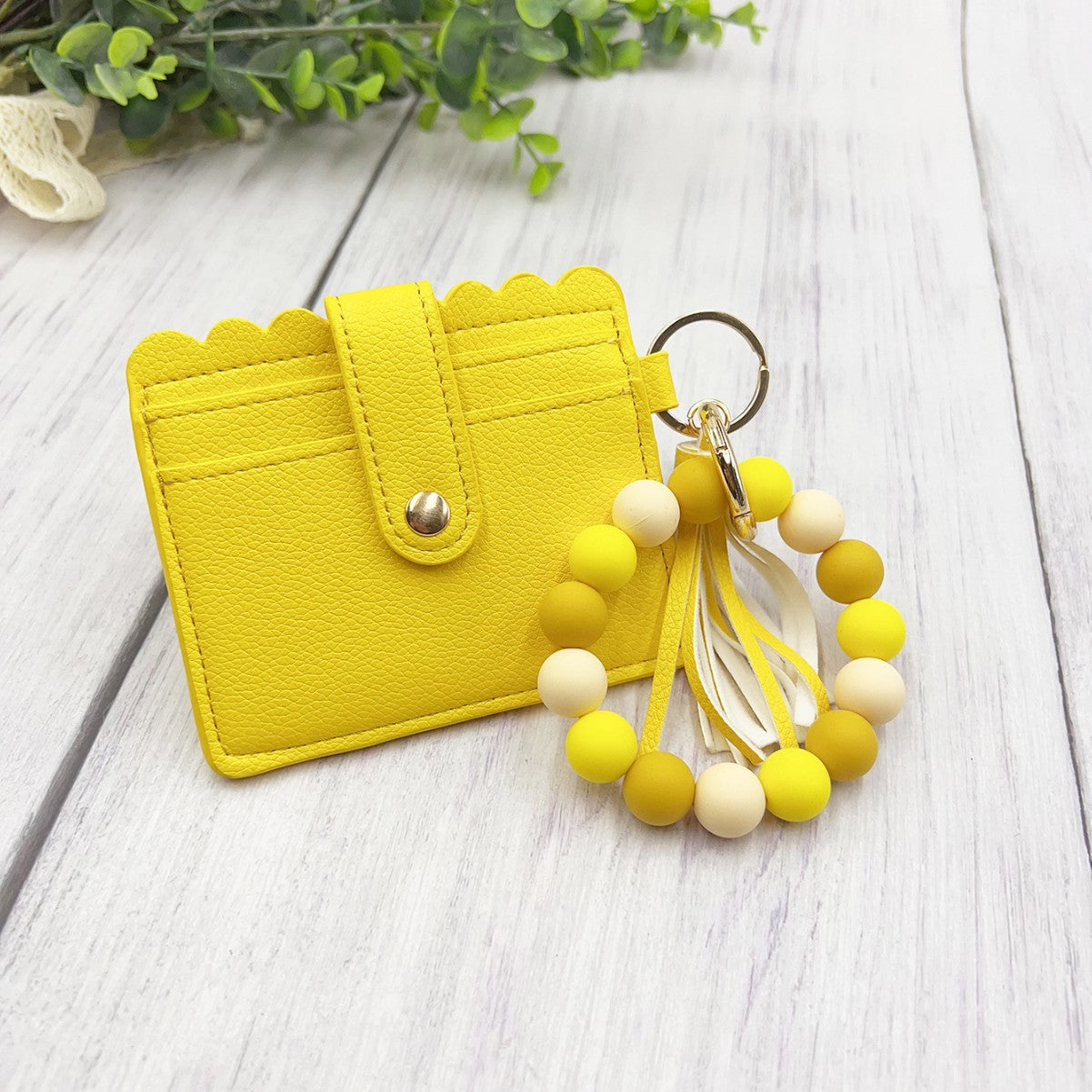 Wholesale Silicone Bead Bracelet Card Bag Solid Color Silicone Bead