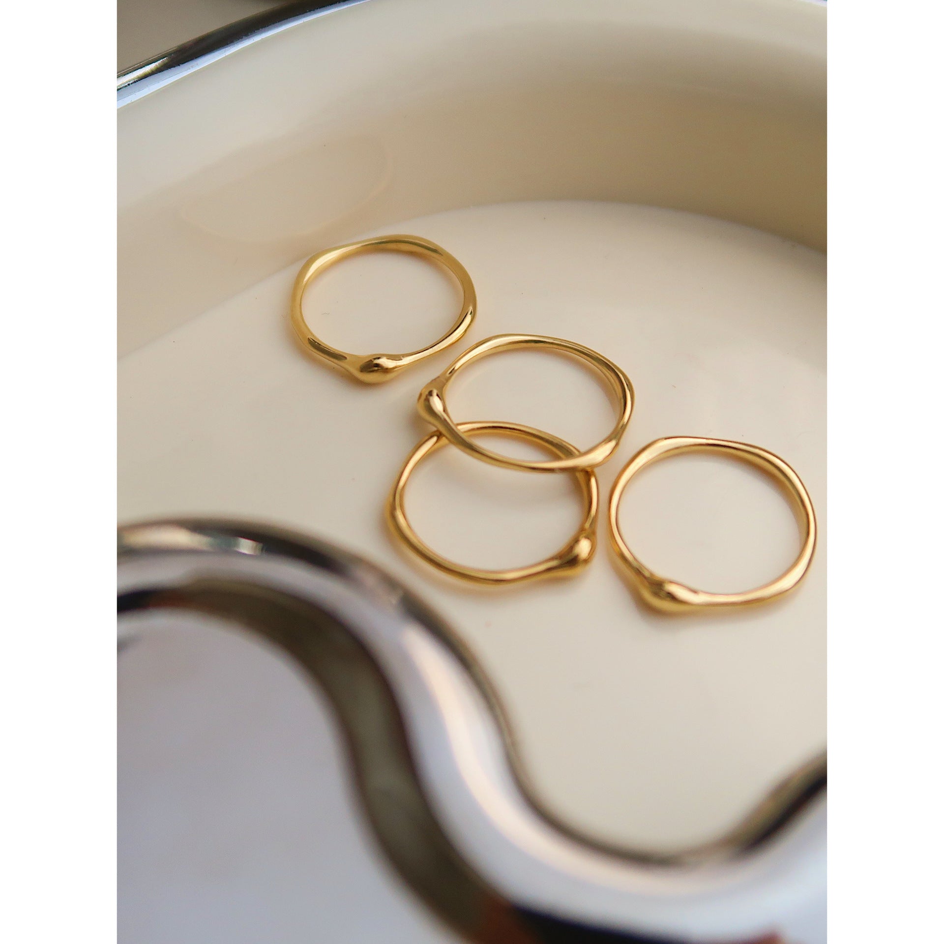 Wholesale Titanium Steel Single Ring