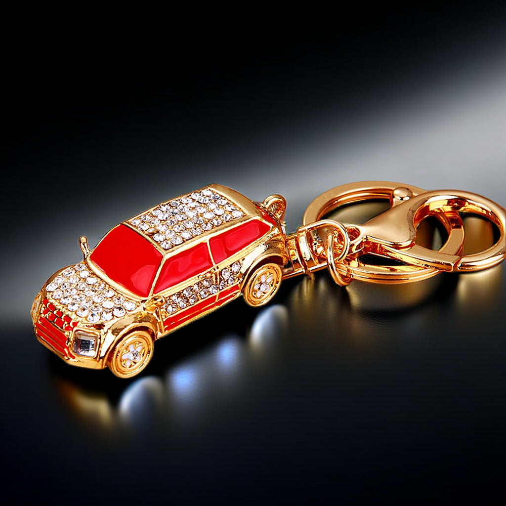 Wholesale Full Diamond Keychain Metal Bag Charm Chic Fashion Accessory OLY Exclusive