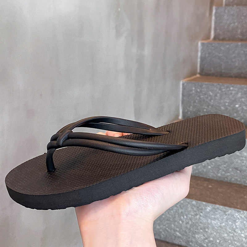 Wholesale Rubber Non-slip Simple Flip Flops