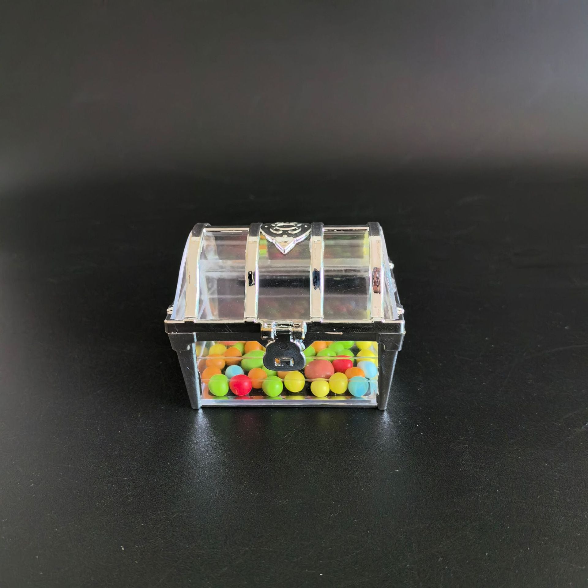 Wholesale 12pcs Christmas Creative Candy Box for Storing Candies Plastic Hollow Treasure Box for Storing Candy Boxes