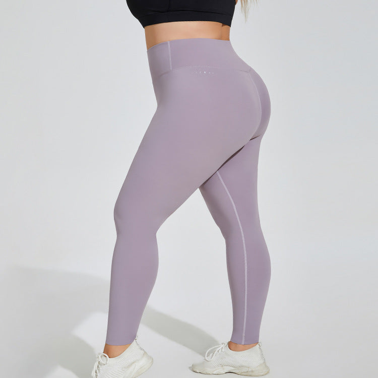 Wholesale Large Size Yoga Pants High Waist Hip Lifting Seamless Cloud Sense Women's Fitness Sports Pants