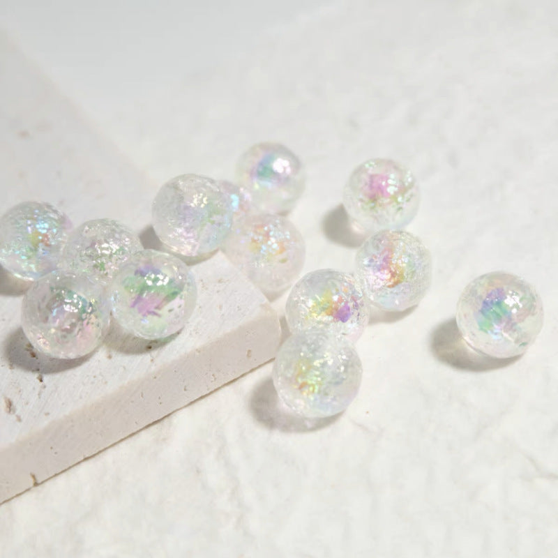 Cuentas de glaciar arrugadas de gelatina de 10 piezas/paquete al por mayor