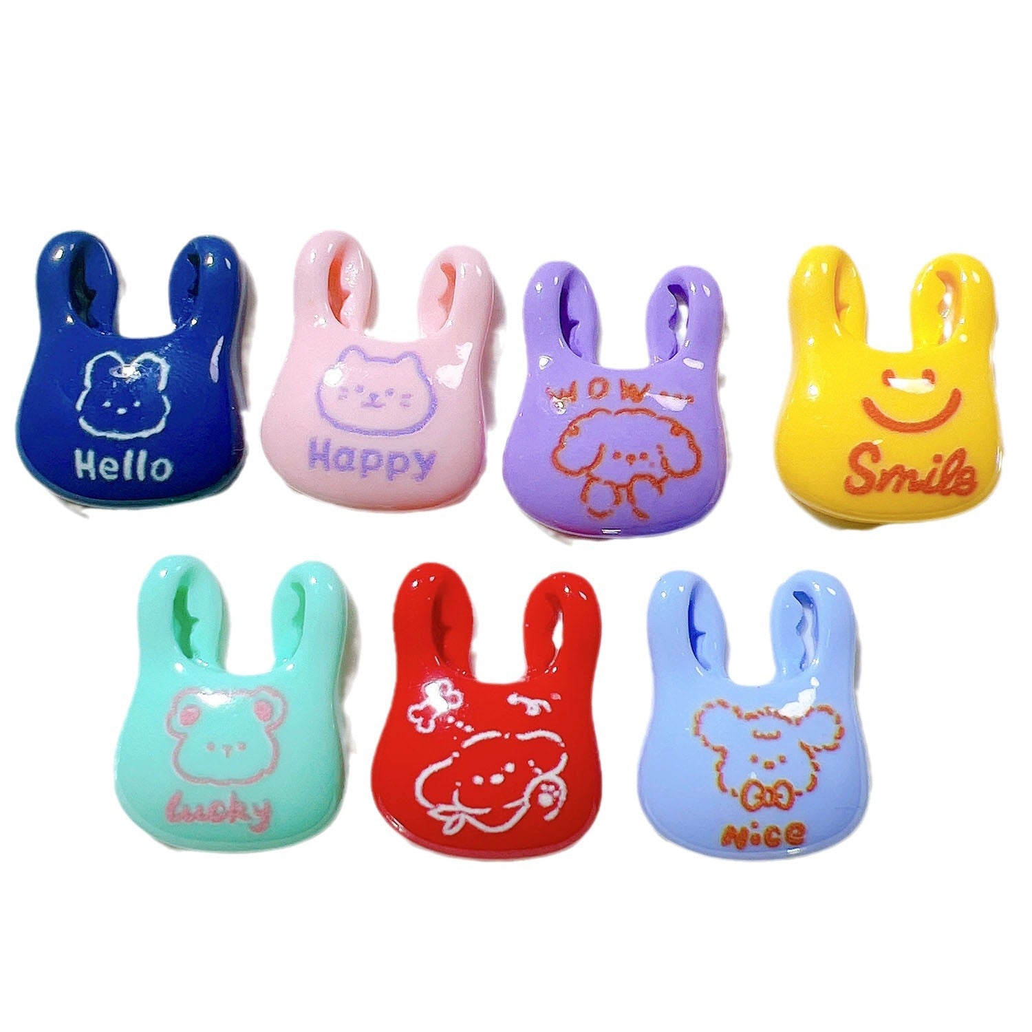 Wholesale 20pcs resin accessoriesdiy accessories handmade material shoe flower cup paste cream glue