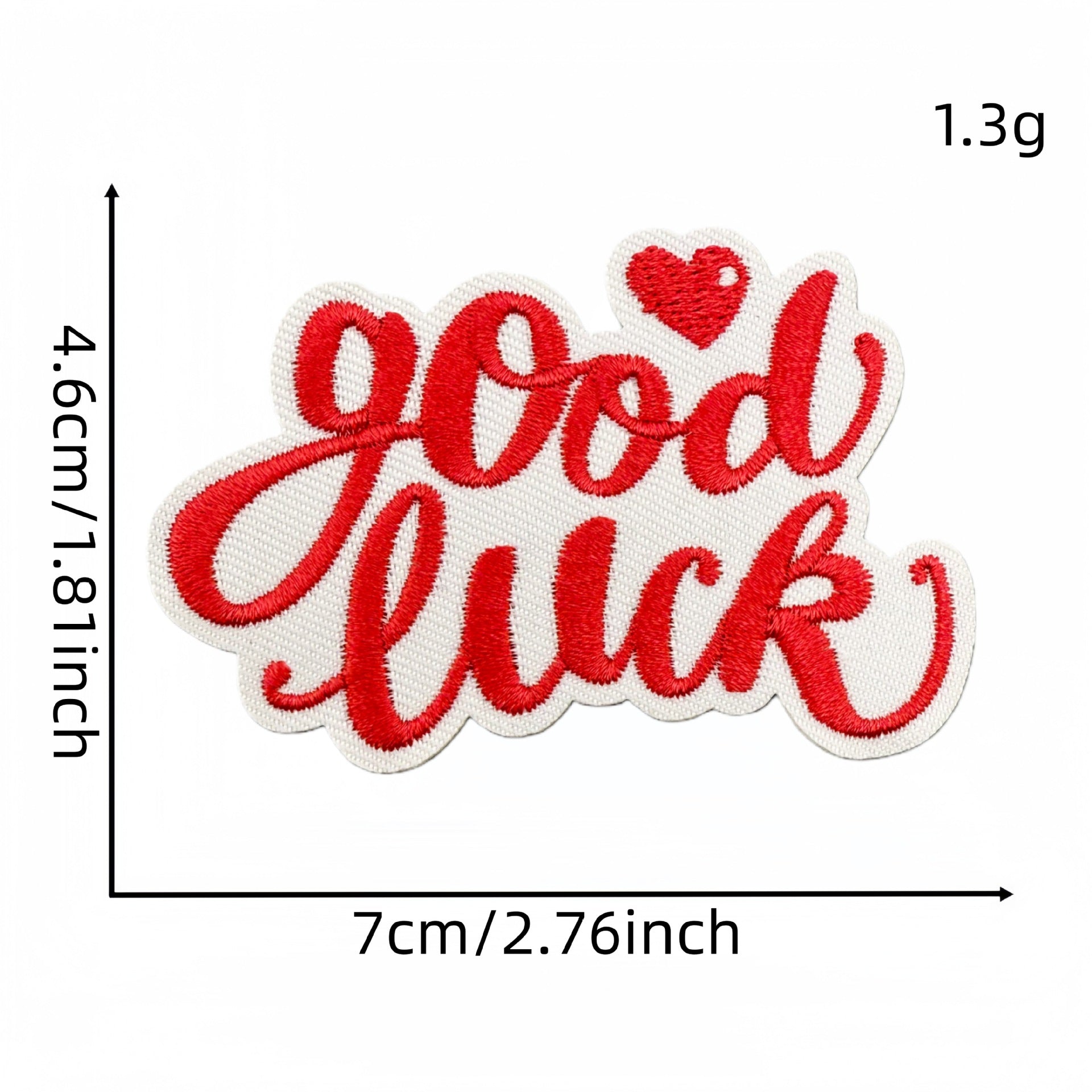 Wholesale Pink English Inspirational Embroidered Patch Cartoon Slogan Decorative Accent For Clothing Bags Home Decor
