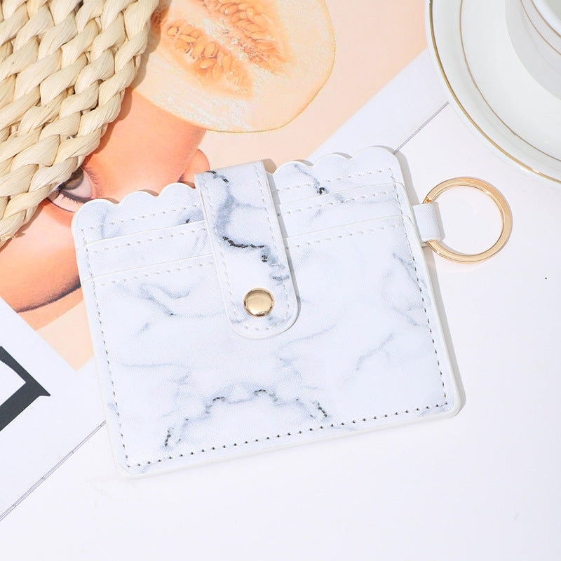 Varor al por mayor PU Heart Marble Sunflower