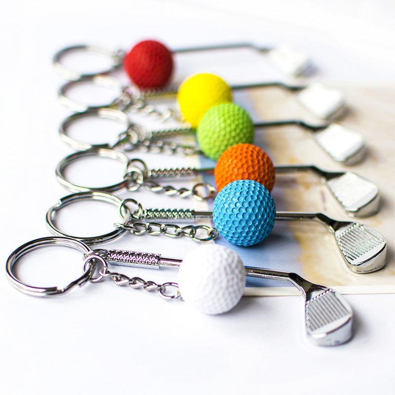 Wholesale Golf Alloy Keychain