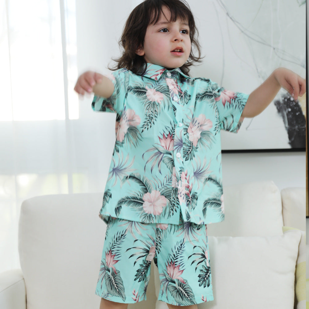 Wholesale baby family parent-child cotton Baby Clothes