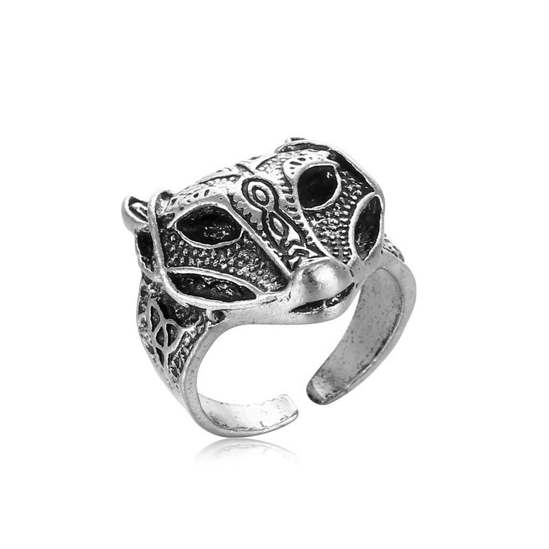 Wholesale Gothic Punk Exaggeration Alloy Adjustable Rings
