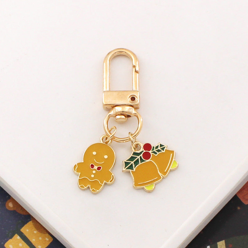 Wholesale Christmas Zinc Alloy Keychains