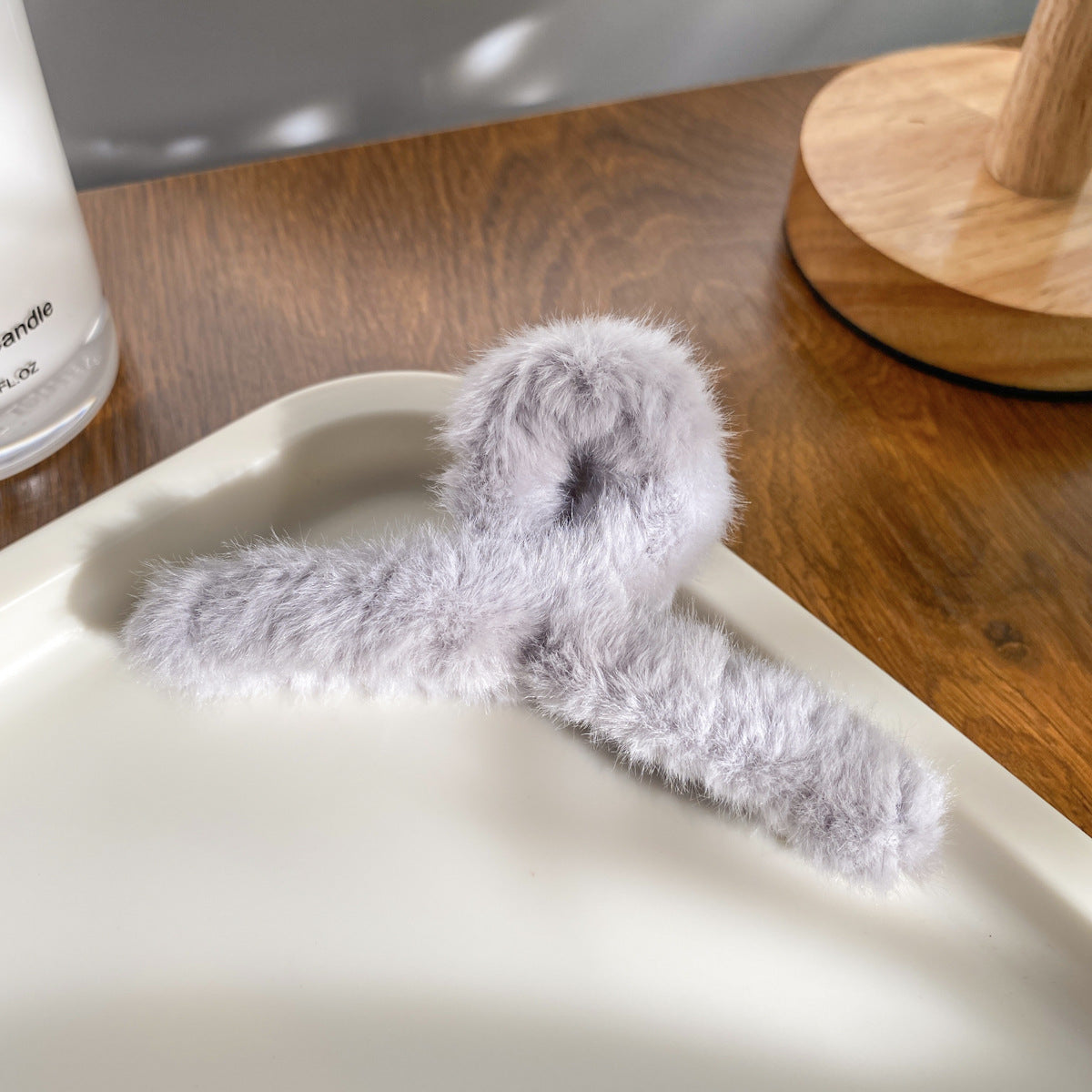 Wholesale Autumn and Winter Plush Fashion Temperament Large Hair Clips